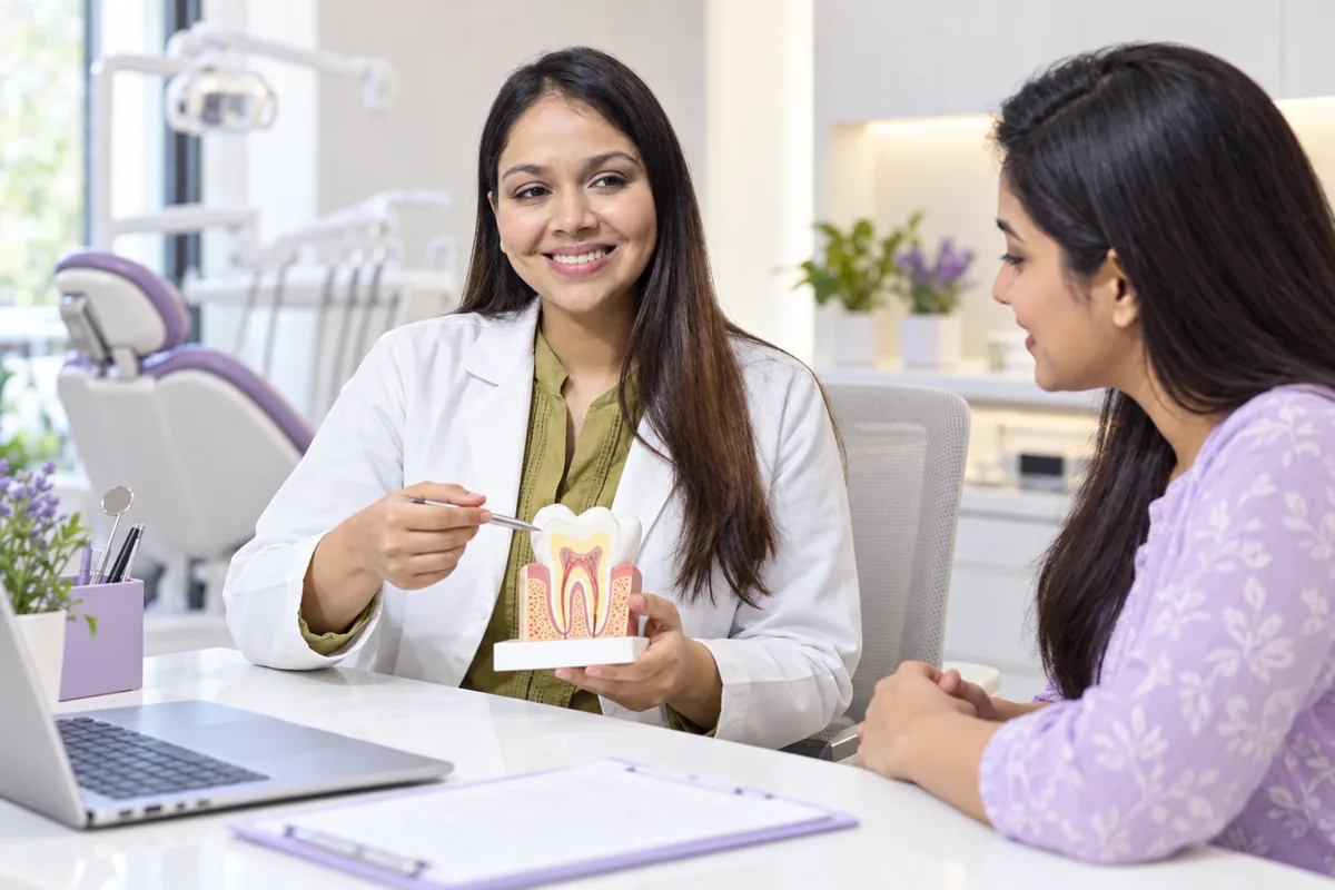 dental implant, crown and bridge treatment at Saket Dental Clinic, Mansarovar, Jaipur