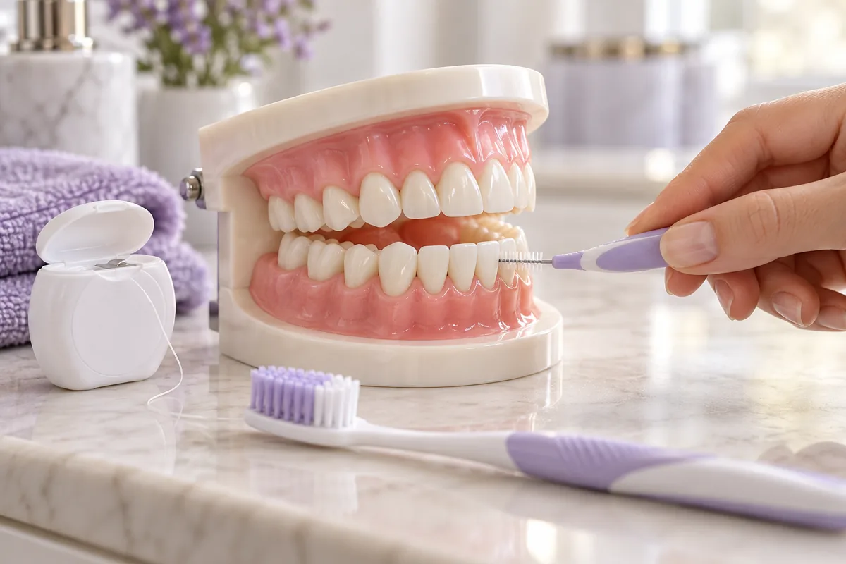 Aftercare for implants crowns and bridges